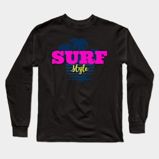 80s Surfe Style Vintage Long Sleeve T-Shirt